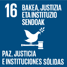 ODS 16: Paz, justicia e instituciones sólidas