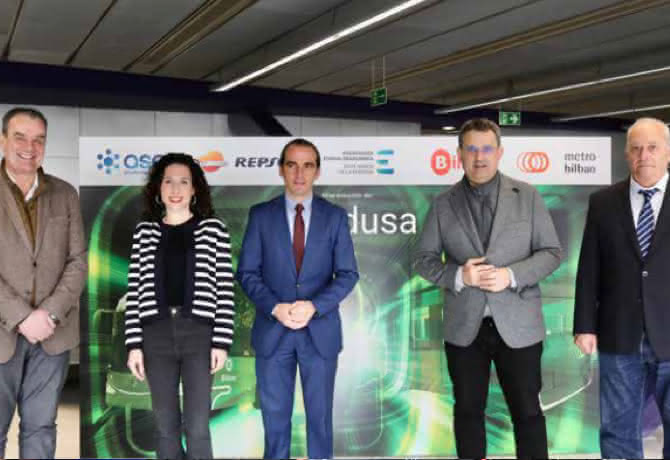 Representantes institucionales en acto por la sostenibilidad