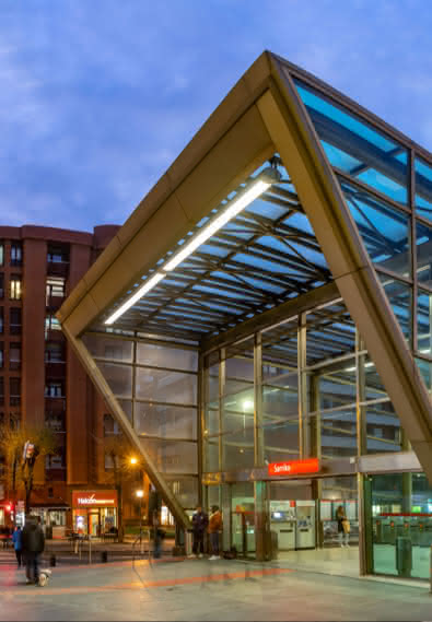 Entrada de metro